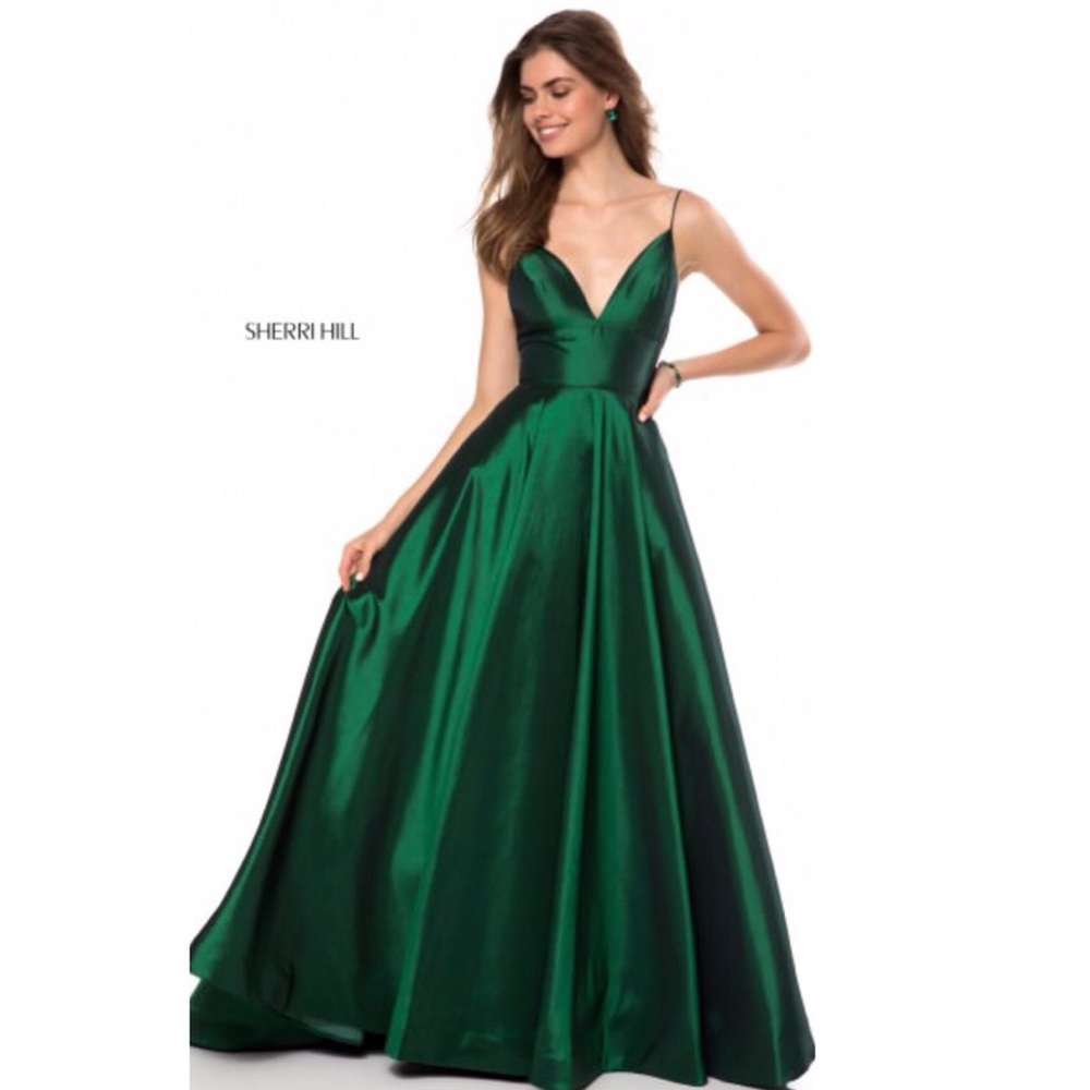 Emerald Sherri Hill Prom/ Sweet 16/ Pageant Dress!